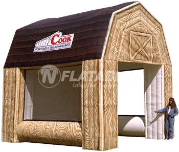 Cook Portable Warehouses Inflatable Replica