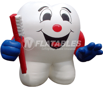 Inflatable Tooth Mascot