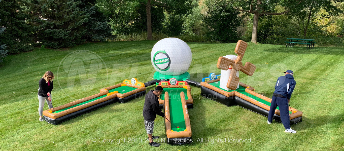 Play-A-Round Golf™ 3-Hole Mini Golf