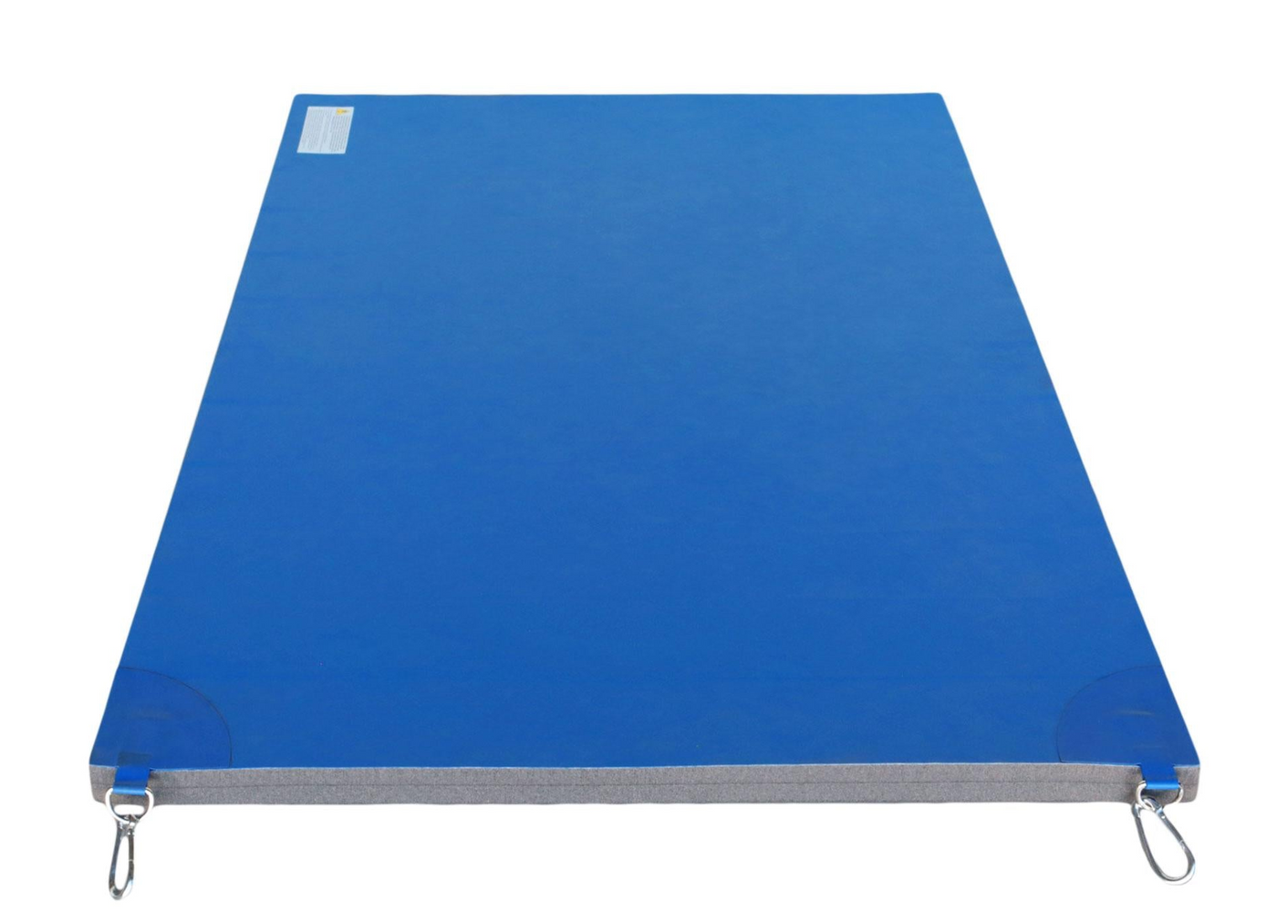 4 by 3 foot blue safety impact mat for commercial inflatables