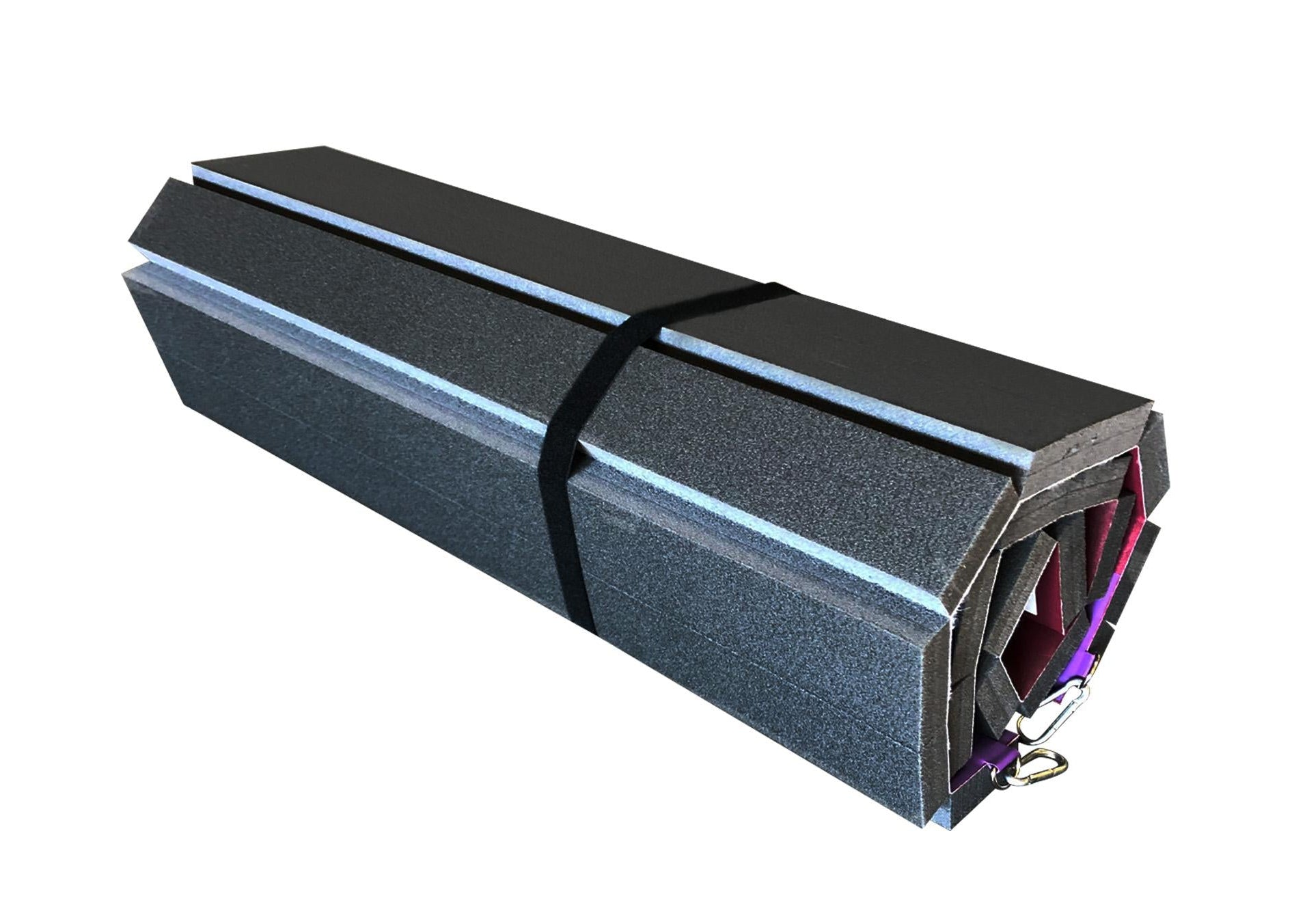 4 by 8 foot rolled up impact mat for commercial inflatables