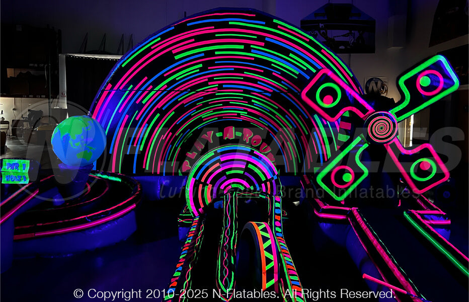 Play-A-Round Golf™ Blacklight 3-Hole