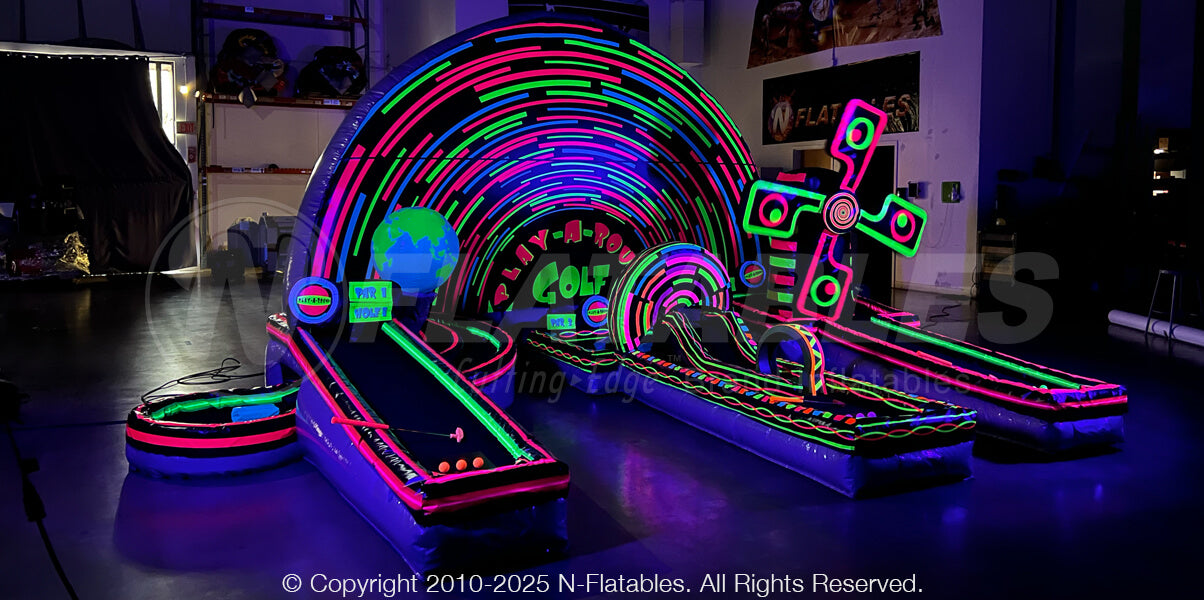 Play-A-Round Golf™ Blacklight 3-Hole