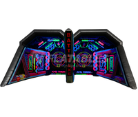 Battle Axe Blacklight Axe Throw (Double)