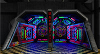 Battle Axe Blacklight Axe Throw (Double)