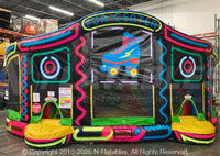 Custom Blacklight Fun Center