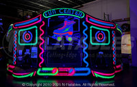Custom Blacklight Fun Center