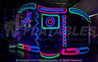 Custom Blacklight Fun Center