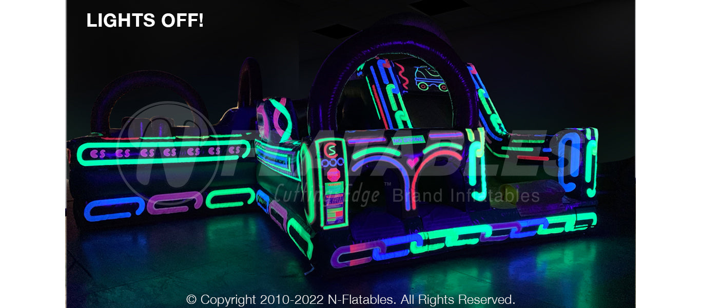 Custom Blacklight Kiddie Korner