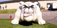 Inflatable Bulldog Mascot