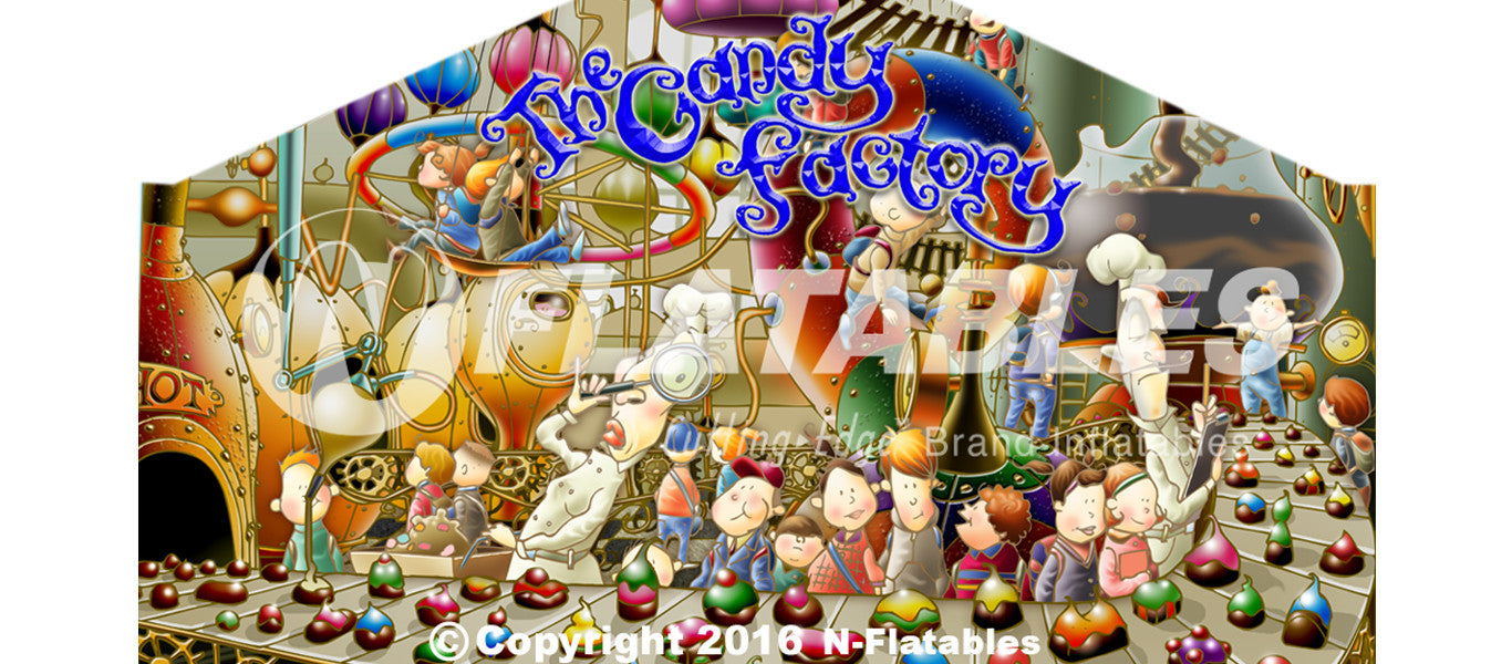 Candy Factory™ Removable Art Panel