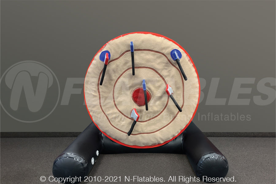 Captured Air Inflatable Axe Throwing Target