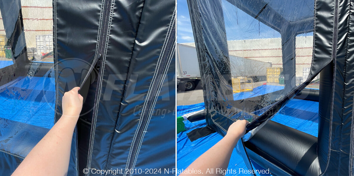 Custom Inflatable Car Wash Station
