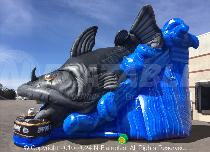 Inflatable Catfish Slide