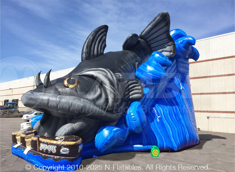 Inflatable Catfish Slide