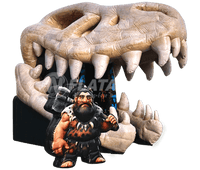 Caveman Blacklight Axe Throw