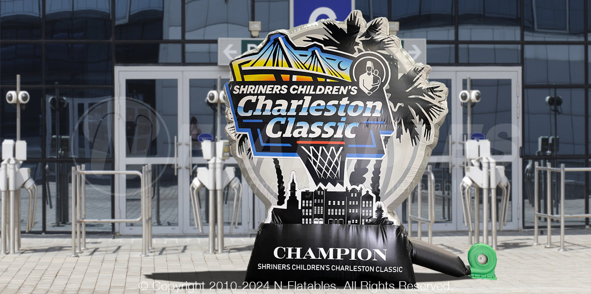 Inflatable Trophy for The Charleston Classic