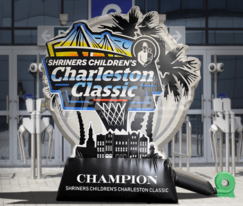 Inflatable Trophy for The Charleston Classic