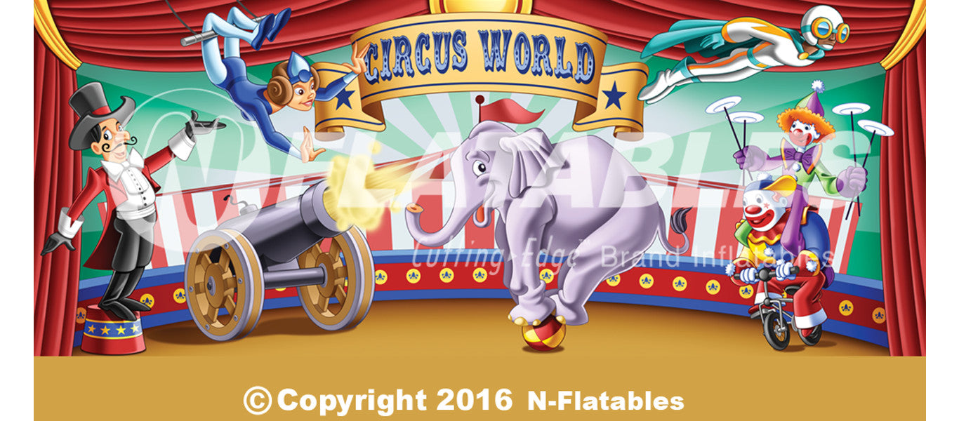 Circus World™ Removable Art Panel