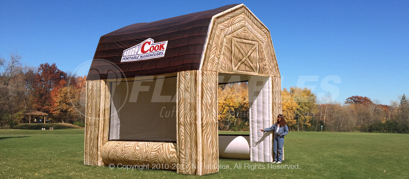 Cook Portable Warehouses Inflatable Replica