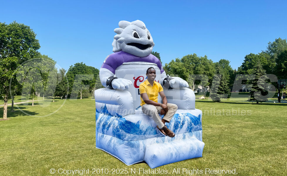 Custom Inflatable Throne for Coors Lite