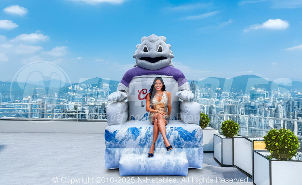 Custom Inflatable Throne for Coors Lite