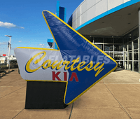 Inflatable Car Dealership Sign