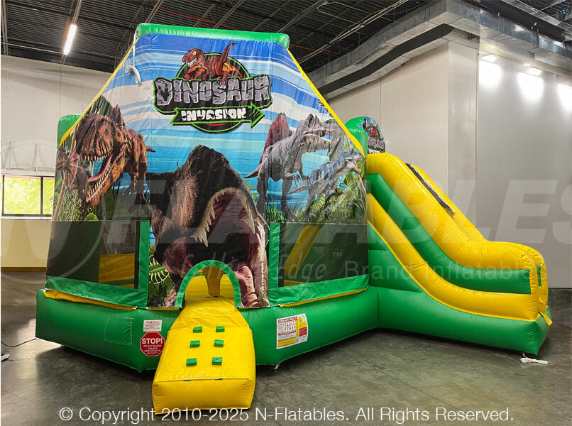 Customized Club Slide with Dinosaur Panel