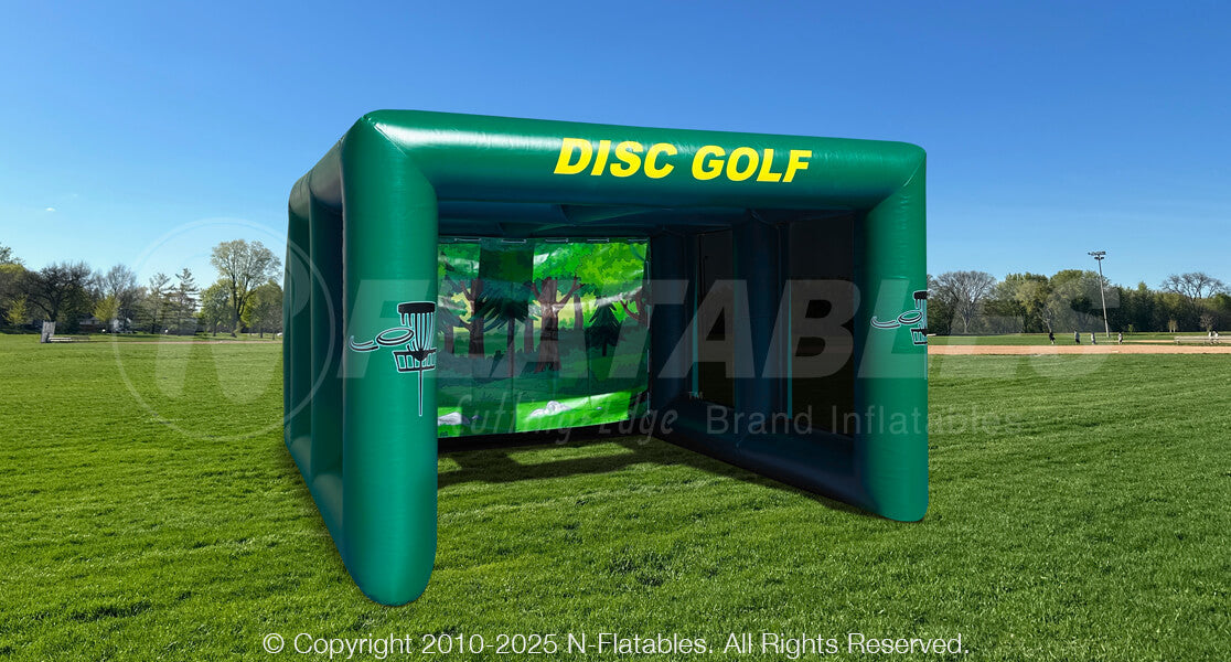 Customizable Inflatable Soccer Goal