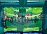 Customizable Inflatable Soccer Goal