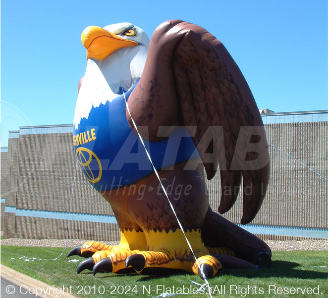 Inflatable Eagle Mascot