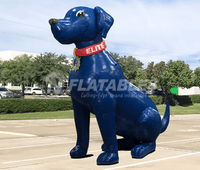 Inflatable Blue Dog Mascot