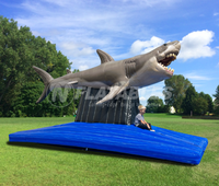 Inflatable Great White Shark Photo Op