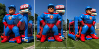 Custom Plumbing Mascot Bouncer