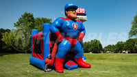 Custom Plumbing Mascot Bouncer