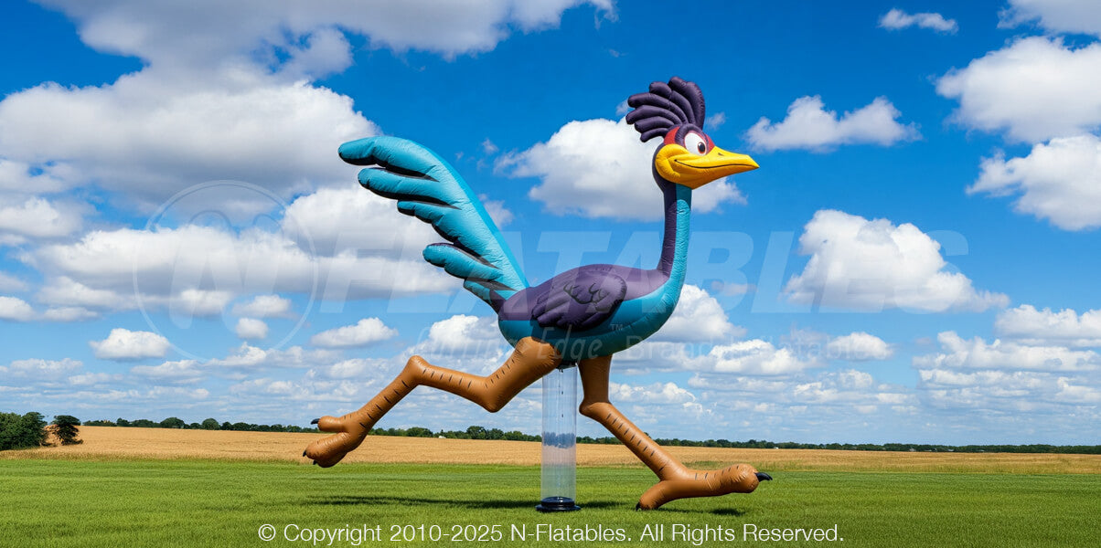 Inflatable Road Runner Mascot