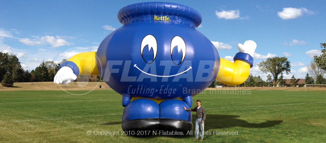Inflatable Kettle Mascot