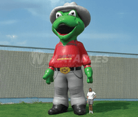 Inflatable Frog Mascot
