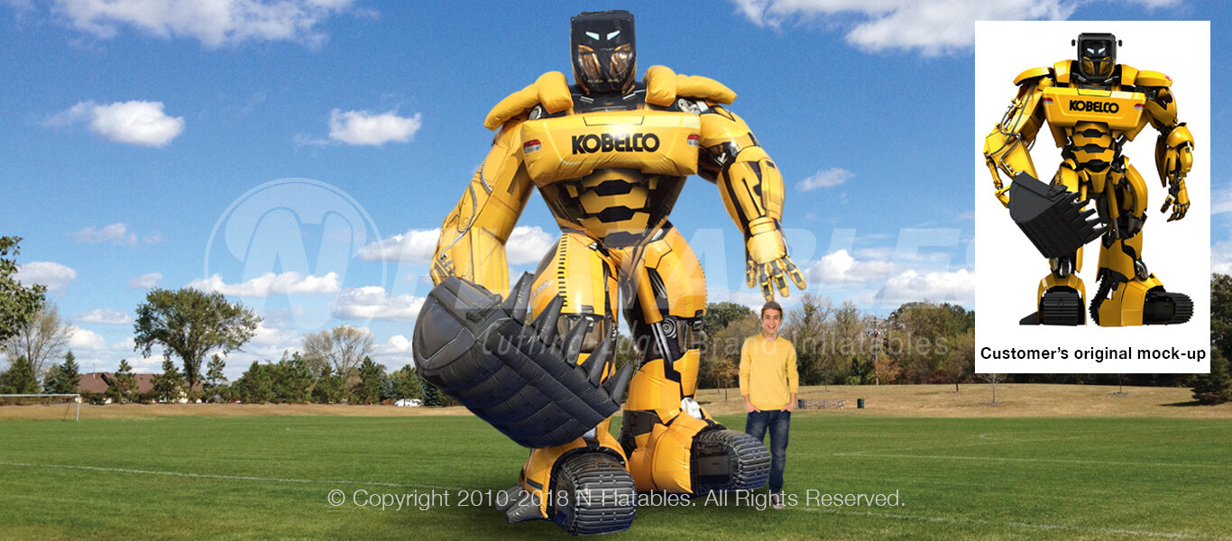 Inflatable Kobelco Beast