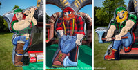 Inflatable Lumberjack Axe Throw™ (Double)