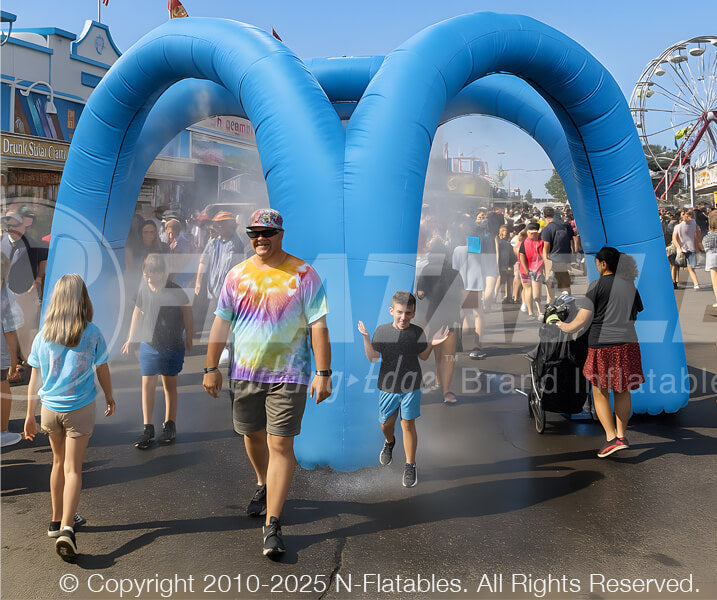 Inflatable Misting Station