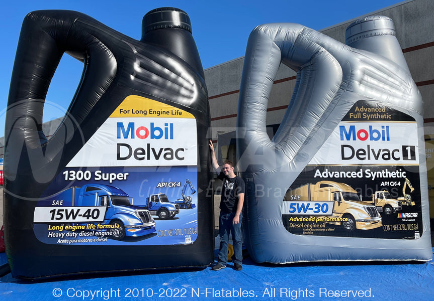 Inflatable Mobil Devlac Bottle Replica