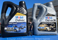 Inflatable Mobil Devlac Bottle Replica