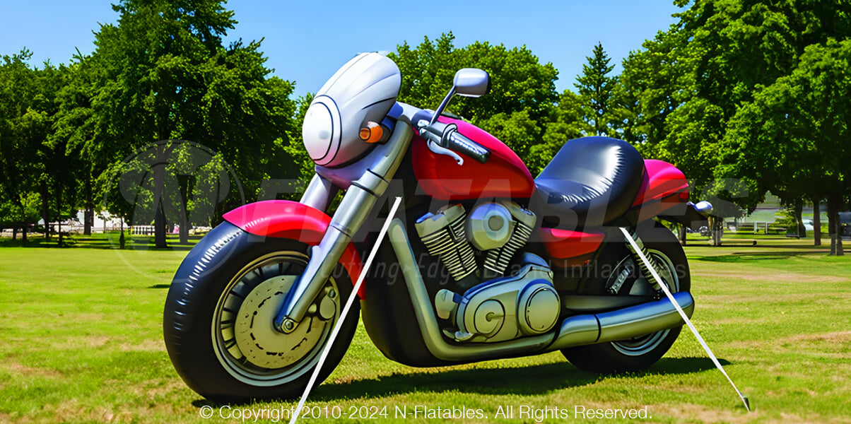 Inflatable Motorcycle Replica