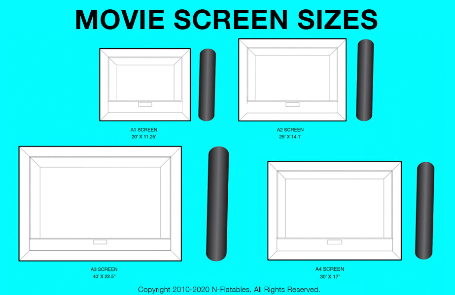 A4 Movie Screen (30‘x17’)