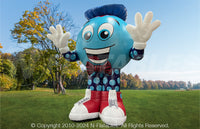 Mr. Bubbles Inflatable Mascot