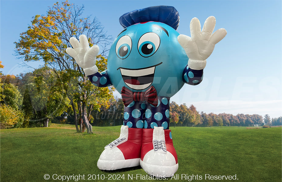 Mr. Bubbles Inflatable Mascot
