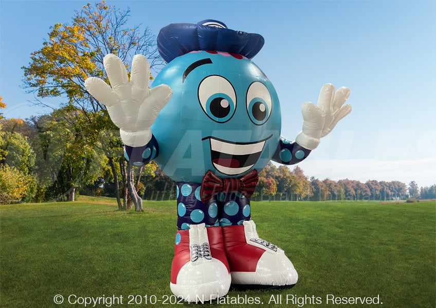 Mr. Bubbles Inflatable Mascot