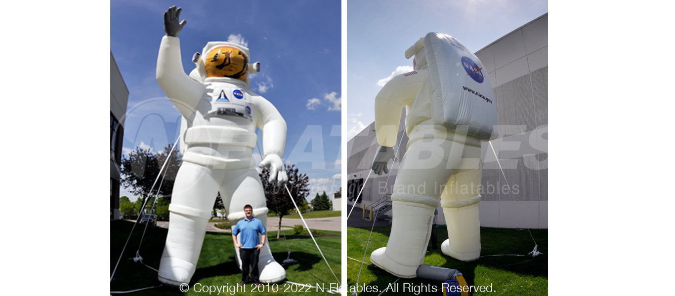 Inflatable NASA Astronaut