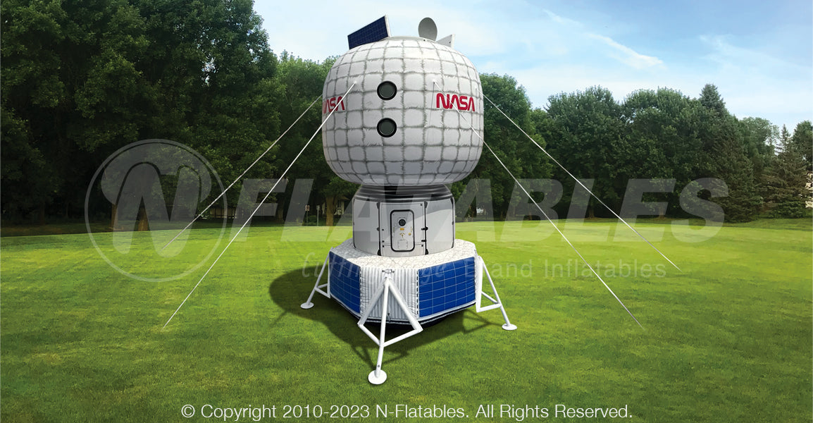 Inflatable NASA Moon Lander